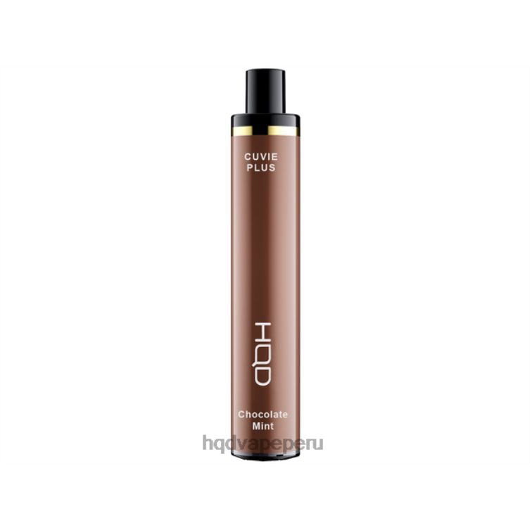 HQD CUVIE PLUS vaporizador desechable chocolate con menta BT0J153 HQD Vape Lima