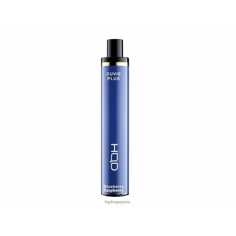 HQD CUVIE PLUS vaporizador desechable frambuesa arándano BT0J147 Best HQD Flavors