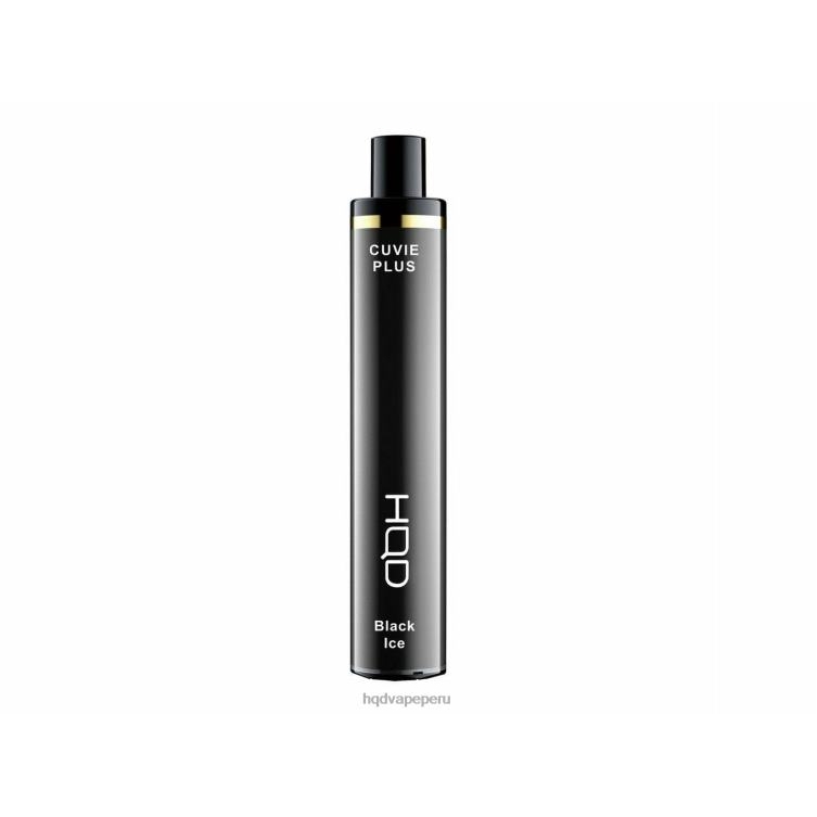 HQD CUVIE PLUS vaporizador desechable hielo negro BT0J136 HQD Disposable Vape