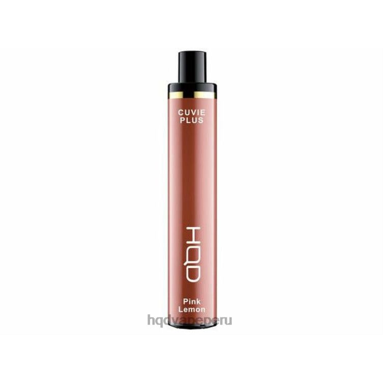 HQD CUVIE PLUS vaporizador desechable limon rosa BT0J237 Best HQD Flavors