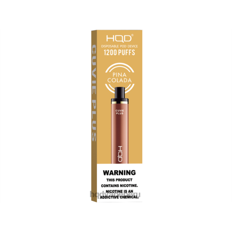 HQD CUVIE PLUS vaporizador desechable piña colada BT0J232 HQD Vape Peru