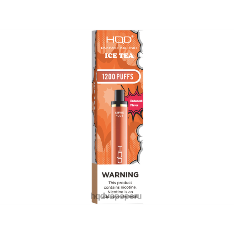 HQD CUVIE PLUS vaporizador desechable té helado BT0J203 HQD Vape Lima