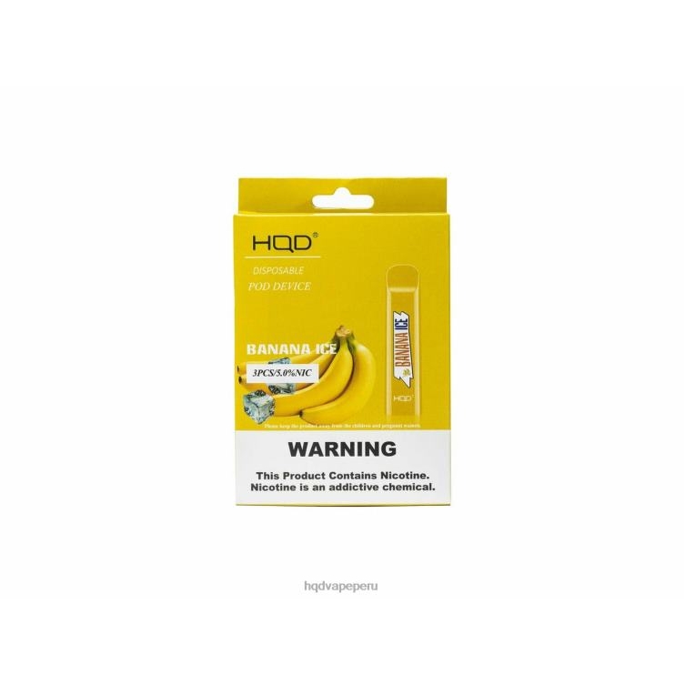HQD CUVIE desechable hielo de plátano BT0J177 Best HQD Flavors